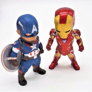 Captain America and Iron Man Mini Figure